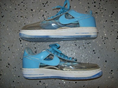 see through nike air force ones
