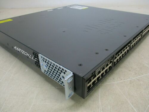 Cisco Catalyst WS-C3650-48TS-S 4X1G 3650 Series Gigabit Ethernet Network Switch - Picture 2 of 6