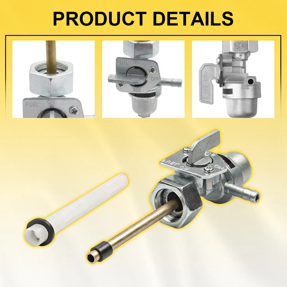 Nuevo interruptor de combustible válvula Petcock para Honda CB400 CM400 A C E T 1977-1981 16 MM X 1,5 Foto 4 de 4