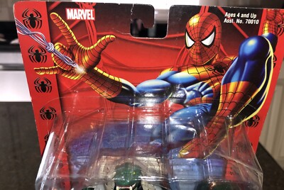 2002 ToyBiz Marvel Spider-Man Lizard w/ Trash Can Action Action