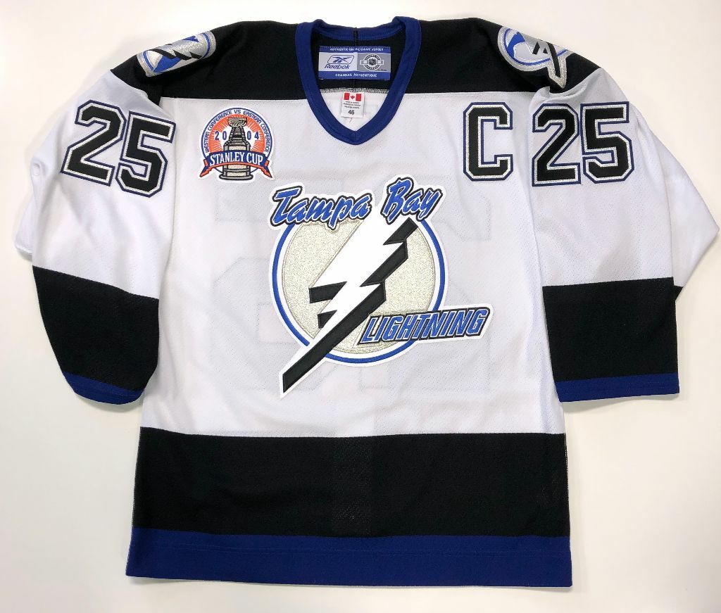 DAVE ANDREYCHUK 2004 TAMPA BAY LIGHTNING STANLEY CUP RBK AUTHENTIC