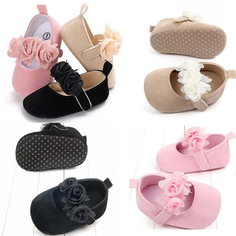 PONY Scarpe culla bambino neonato suola antiscivolo sneakers carrozzina morbide bambina prewalker