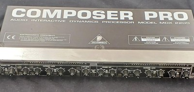 Behringer MDX2200 Composer -Full Working and Excellent Condition from Japan Used
