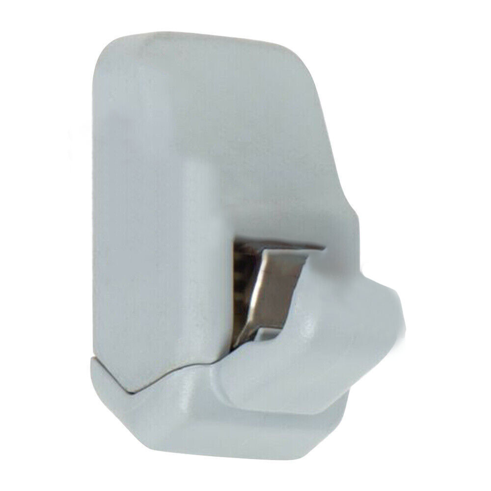 X Autohaux Sun Visor Support Clip Holder For Jeep Renegade 2015-2018 – Replaces 5VW09MS7AA, Gray Plastic, Easy Install, 1.65 X 1.28 Inch
