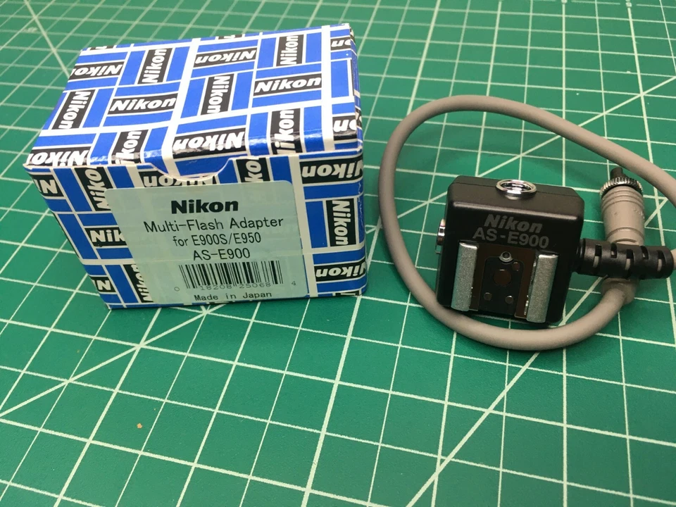 Nikon Multi-Flash Flash Strobe Adapter AS-E900 works with SC17 AS10 Add a head   - Image 2 of 2