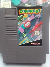 NES Spiel Crackout PAL B Version gebraucht mit Ovp umd Anleitung