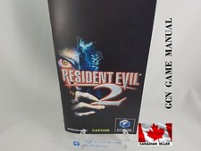 MANUAL GCN - RESIDENT EVIL 2 - Gamecube 'Replacement' Instruction Booklet READ