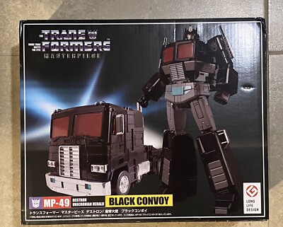 Takara Tomy Transformers Masterpiece MP-49 Black Convoy NEW US Seller