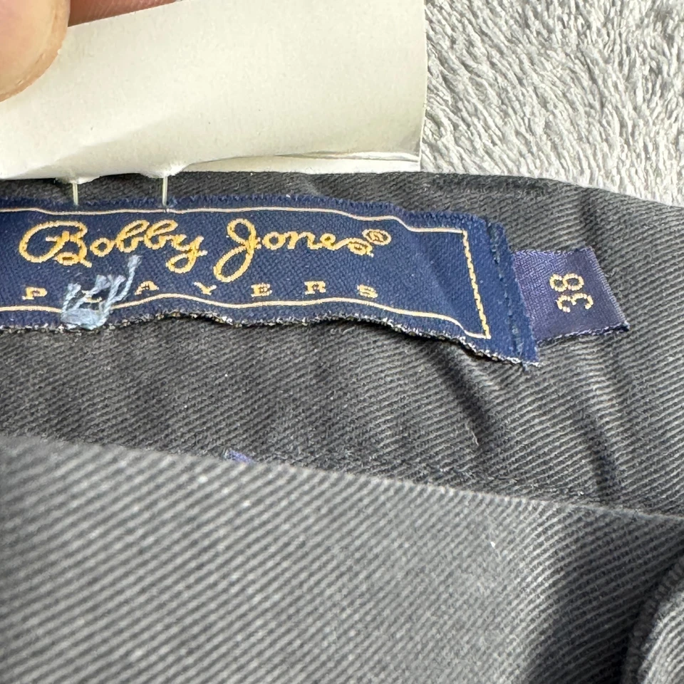 Pantalones de golf/vestido Bobby Jones Players para hombre color negro 38 cintura sin dobladillo Foto 4 de 4