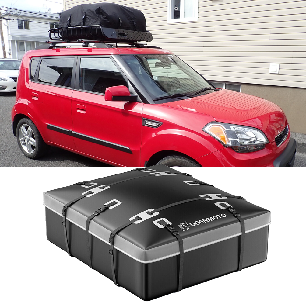 15 Cubic Feet Car Roof Top Rack Carrier Cargo Luggage Storage Bag