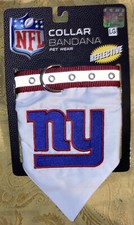 NFL Signature Pro Pet Collar Bandana L  New York Giants 