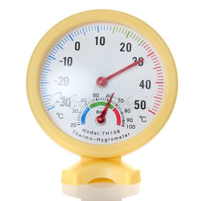 Large Dial Indoor TH108 Hygrometer Humidity Thermometer Temp Temperature Meter
