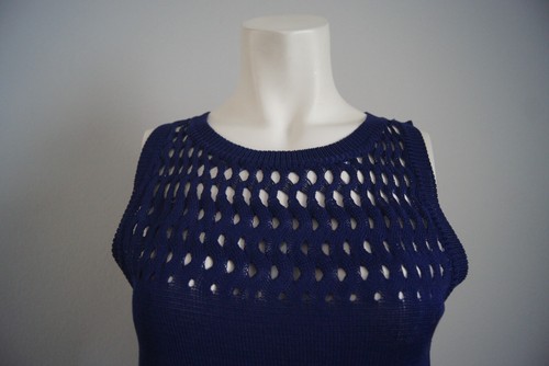 MISSONI Tank Top S/Medium Purple Made in Italy - Picture 2 of 8