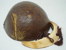 Japanese Portable Sake Cup & Netsuke Sagemono Original from Japan 0515F1