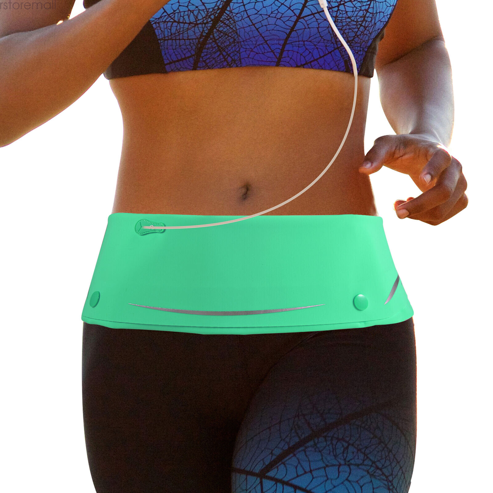 Running Belt, Adjustable Runner Waist Pack with Phone Holder