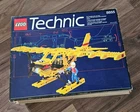LEGO Technic #8855 PROP PLANE / SEAPLANE near complete w/box & paperwork '88 vtg