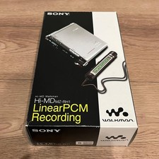 SONY MZ-RH1 Portable MD Player Linear PCM Recording Li-ion Battery Japan