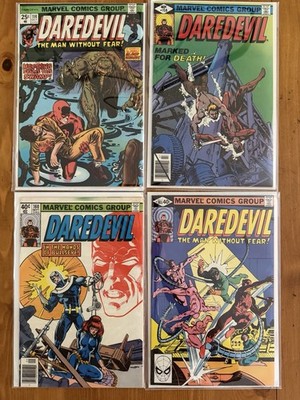 Daredevil Frank Miller Lot 114, 159, 160, 165 Bullseye Man-Thing Doc Ock