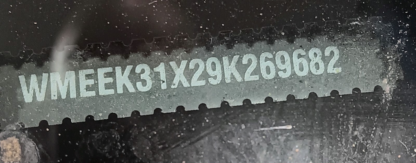 SMART FOR TWO FORTWO OE BRABUS 2009 STEERING WHEEL SILVER TRIM BEZEL A4514620095