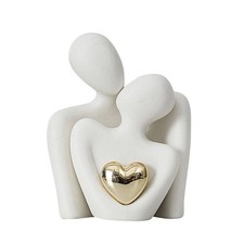 Couple Statue Stand Decor Abstract Sculpture Knick Knacks Home Decor3384