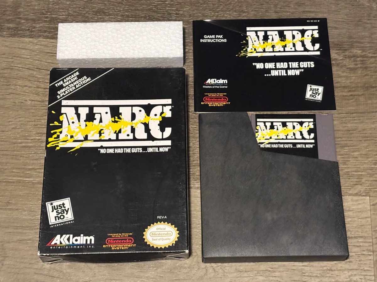 Nintendo NES NARC Video Games for sale - eBay