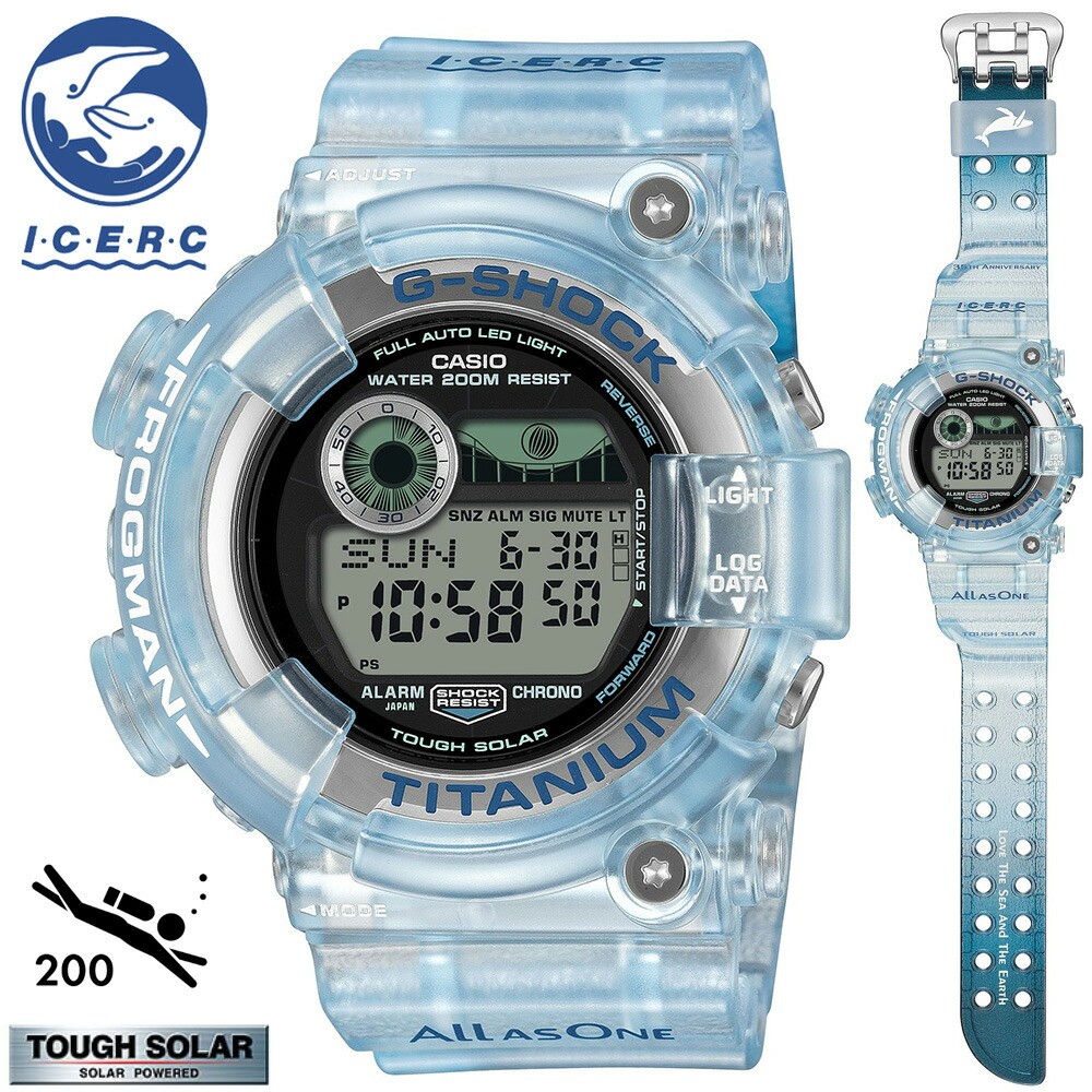 CASIO G-SHOCK FROGMAN ICERC 2026 GW-8202K-2JR Blue Whale Solar New