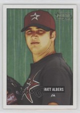 2005 Bowman Heritage Matt Albers #205 0t2