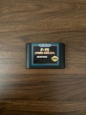 F-15 Strike Eagle 2 - Sega Genesis Game Cartridge (Tested Working)