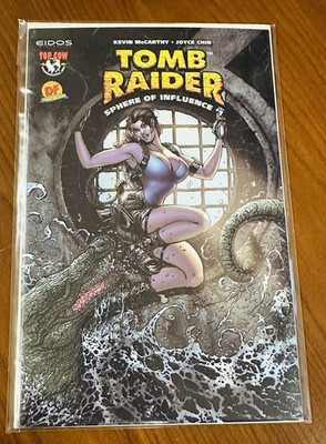 Tomb Raider Sphere Of Influence #1 B 2004 Dynamic Forces Cover COA /1750 Top Cow