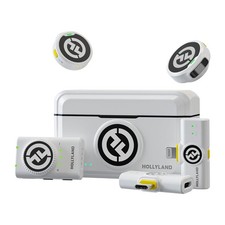 Hollyland LARK M2 DUO 2-Person Wireless Microphone for iPhone, Camera, Android