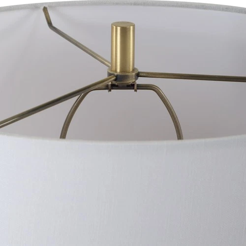 Uttermost Meltdown Ivory Teal Table Lamp - 28.5 H X 16 W X 16 D - Picture 6 of 8