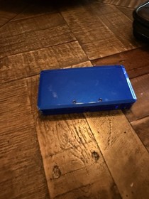 Nintendo 3 DS Cobalt Blue 6 Games Included Tested Working With Charger And Case