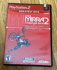 Acclaim Dave Mirra Freestyle BMX 2 Greatest Hits PS2 T-Teen Manual 2001 NTSC