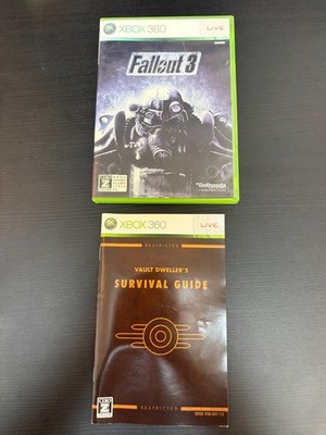 Fallout 3 FO3 Fall Out Import Japan Xbox 360 Japanese ver.