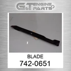742-0651 BLADE fits CUB CADET (Surplus Open Box)