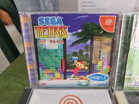 SEGA DREAMCAST JAPAN LOT 4 GAMES W/ 2 SAMPLES TETRIS + PASSPORT + GOAL RUSH CIB
