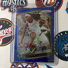 Panini 2025 WNBA Prizm Dana Evans Las Vegas Aces #33 Blue Prizm