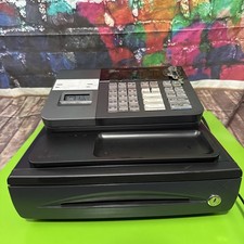 Casio PCR-T280 Electronic Cash Register Four Keys (No Drawer Key) Tested Works!