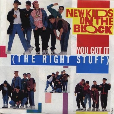 New Kids On The Block - You Got It (The Right Stuff) - UK 7'' Vinyl - 1989 - CBS