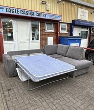 DFS Orka Sofa Bed Charcoal Grey L Shape 🛋️ DELIVERY AVAILABLE