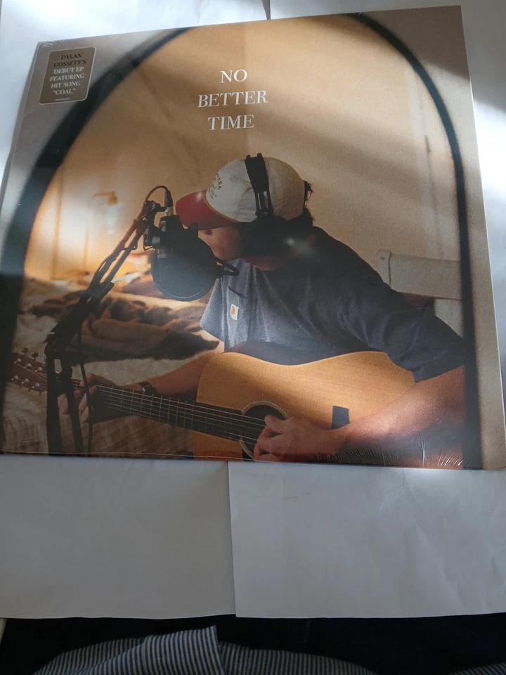 DYLAN GOSSETT NO BETTER TIME 12'' VINYL RECORD EP NEW SEALED 45 RPM 5 TRKS COAL - Image 2 of 3