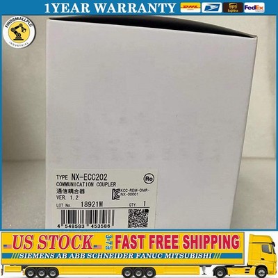 One New Omron NX-ECC202 NXECC202 PLC Module In Box Fast Shipping  US Free TAX