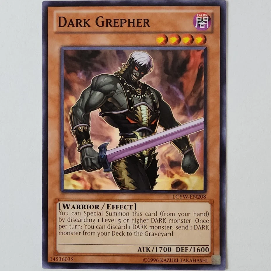Dark Grepher Yu-Gi-Oh! TCG Individual Trading Card Games for sale