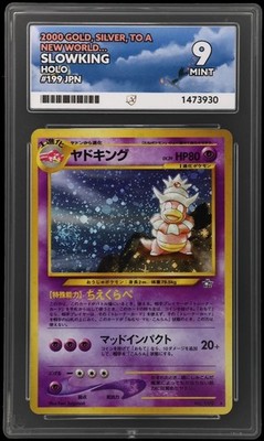 Slowking Holo #199 Gold Silber to A New World 2000 Pokemon Karte Ace 9 Mint