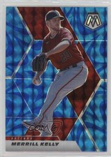 2021 Panini Mosaic Reactive Blue Mosaic Prizm Merrill Kelly #24 0pm