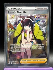 Elesa's Sparkle Pokemon Crown Zenith 147/159 Full Art Ultra Rare NM on eBay
