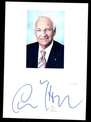 Edmund Stober Bayerrischer Ministerpräsident Original Signiert + G 53606