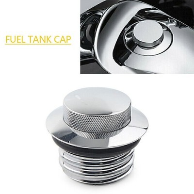 Flush Pop-Up Gas Cap Reservoir Vented Fuel Tank Screw For Harley 1982-2010 2009
