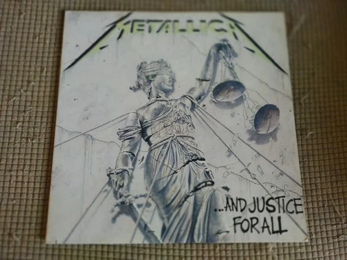 Metallica And Justice For All Vinyl 2XLP Original Record 1988 Elektra W/Inners