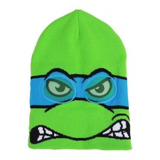 Teenage Mutant Ninja Turtles Leonardo Cosplay Roll Down Beanie